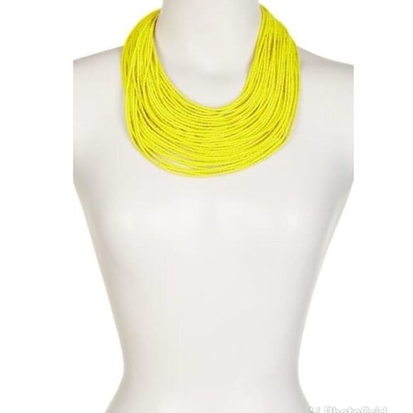 Eye Candy Los Angeles Beaded Multilayered Necklace - Picture 1 of 4